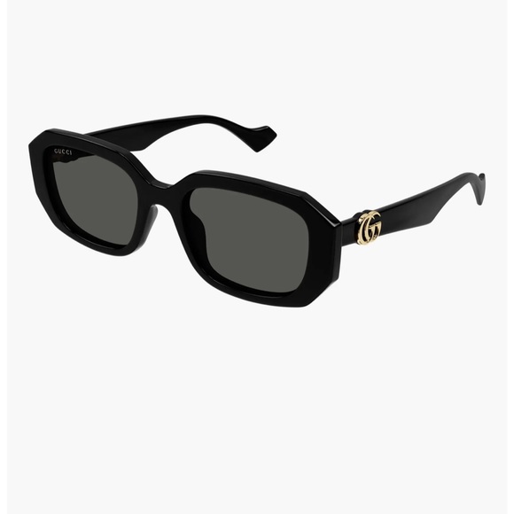 Gucci 54mm Rectangular Sunglasses main image 4
